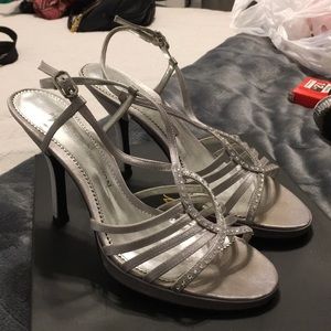 Silver heels from DSW. Size 7.